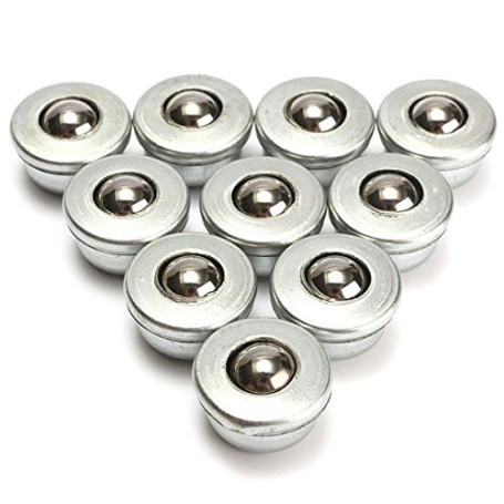 Pack de 10 Roulements à Billes Métalliques 8mm pour Convoyeur MASUNN