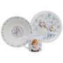 Set de goûter en céramique Frozen - Assiette, bol et tasse dans une boîte cadeau