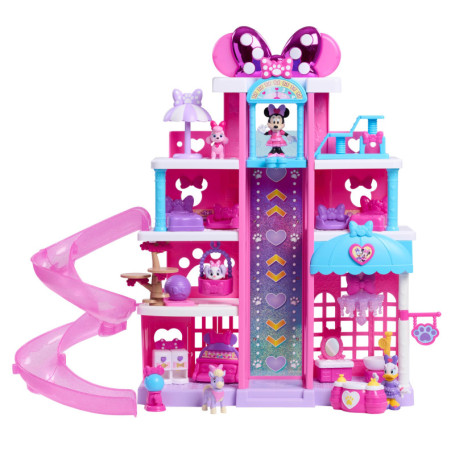 Coffret Hôtel Interactif Minnie Mouse avec Accessoires - Just Play