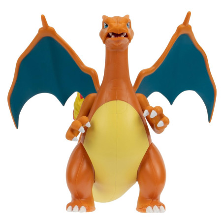 Figurine Charizard Pokémon avec Lanceur de Missiles de Feu - 12 cm