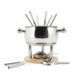 Service à Fondue 11 Pièces en Acier Inoxydable pour 6 Personnes