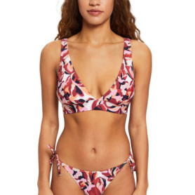 Haut de Bikini Rouge Foncé Carilo Beach pour Femme - ESPRIT