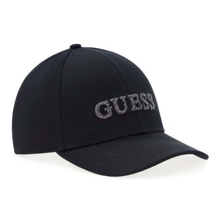 Casquette GUESS Noir avec Logo Élégant