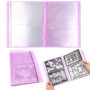 Album de rangement transparent OTCRAFT pour cartes et photos - 80 pochettes