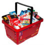 Panier de Course Rouge Tanner pour Enfants
