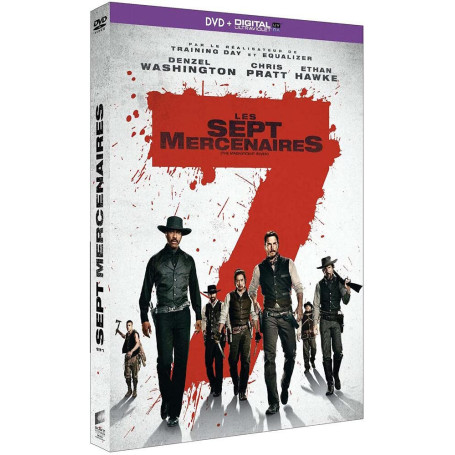 Les 7 Mercenaires - Film DVD avec Chris Pratt et Denzel Washington
