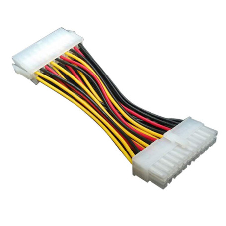 Câble Adaptateur Alimentation 20 vers 24 Broches pour Carte Mère - 10 cm