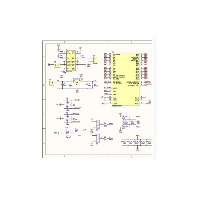 Module de Développement ARCELI STM32F103C8T6 pour Arduino