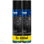 Kaps Nano Protecteur - Lot de 2 Vaporisateurs Imperméabilisants pour Chaussures 400 ml