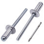 Pack de 50 Rivets Aveugles en Aluminium 5,0 x 10 mm avec Mandrin en Acier