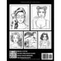 Livre de Coloriage Pop Art pour Adultes - Portraits de Femmes