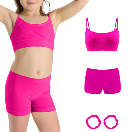 Ensemble Fille Risalti en Microfibre - Brasière et Culottes Confortables