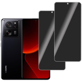 Protecteur d'Écran Verre Trempé pour Xiaomi 13T - 2 Pièces, Anti Rayures et Anti Espion