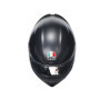 Casque Moto Intégral AGV K1 S E2206 - Aérodynamique et Anti-Rayures, Noir Mat