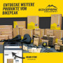 BikePeak Monty Floppy - Fixation Antivol Universelle pour Cadre de Vélo