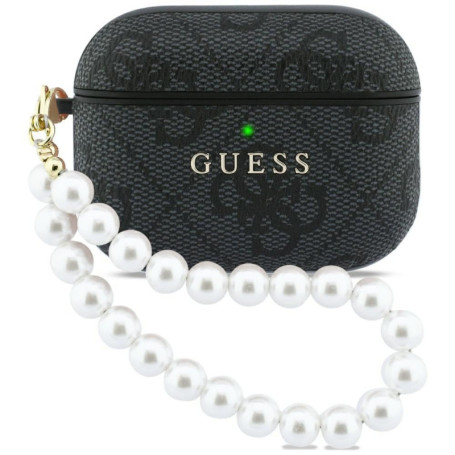 Coque Élégante Guess 4G pour AirPods Pro 3 - Noir