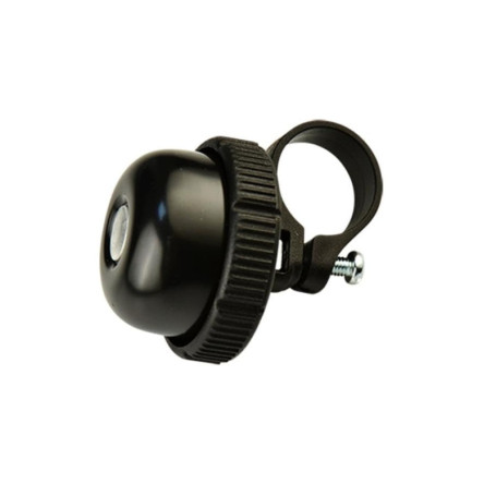 Sonnette de Vélo et Trottinette Rotative Noir - Avertisseur Sonore