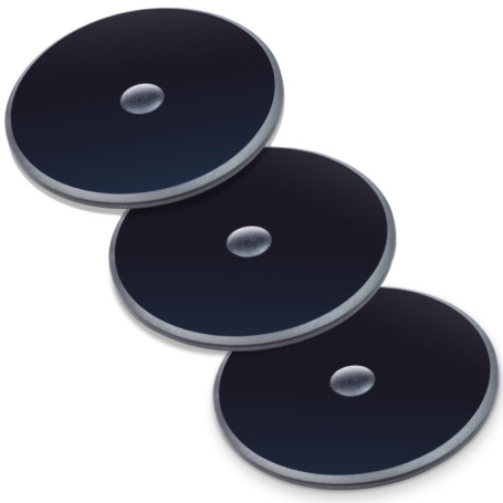 Kit de 3 disques adhésifs pour montage de GPS et téléphone - Digicharge