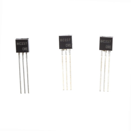 Paquet de 20 Transistors NPN BC237B TO-92 - 45V 100mA