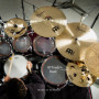 Cymbales Trash Stack Meinl Classics Custom 16" Brillantes en Bronze