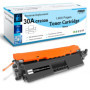 Toner Noir ASEKER Compatible 30A CF230A pour HP LaserJet Pro - 1600 Pages