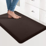 Tapis Anti-Fatigue Art3d - Confort Ergonomique pour Bureau et Cuisine - Marron Chocolat