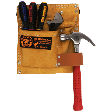 Corvus Ensemble d'Outils pour Enfants avec Ceinture - Kids at Work