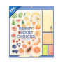 Calendrier Magnétique Frigo Fruits 2025-2026 - Planificateur Mensuel Familial
