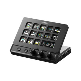 ULANZI D200X Contrôleur de Streaming avec Touches LCD Personnalisables et Hub USB-C 8-en-1