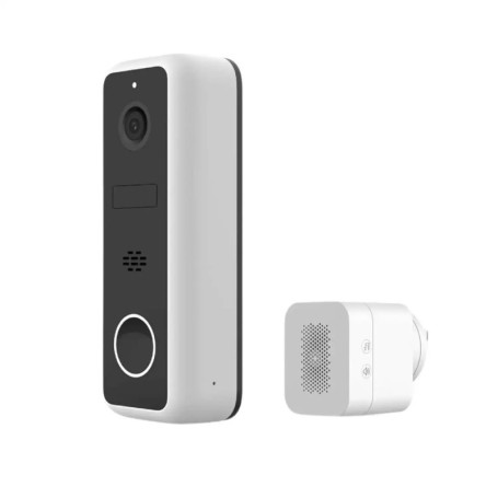Visiophone Connecté WiFi Daewoo avec Sonnette Intelligente - Détection de Mouvement et Vision Nocturne