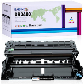 Tambour Compatible BAISINE DR3400 pour Imprimantes Brother