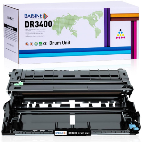 Tambour Compatible BAISINE DR3400 pour Imprimantes Brother