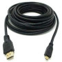 Câble Micro HDMI Extra Long 3 m pour GoPro - HD Vidéo et Audio