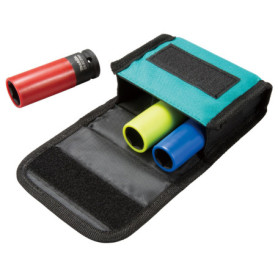 Coffret de 3 douilles longues 1/2" - Makita E-12354