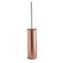 Porte-Brosse WC Gedy Elettra en Acier Inoxydable Cuivré