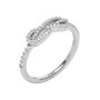 Bague en Argent 925 avec Zircone Blanche pour Femme - Emporio Armani