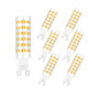 Lot de 6 Ampoules LED G9 7W Blanc Chaud 3000K - Économie d'Énergie