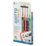 Giotto Dry Marker - Boîte de 4 Crayons Effaçables Multicolores