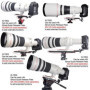 Support de mise au point rétractable iShoot pour appareil photo et téléobjectif