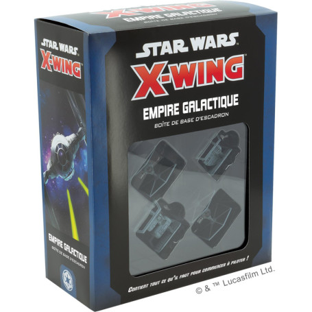 Boîte de Base Star Wars X-Wing 2.0 - Escadron de l'Empire Galactique
