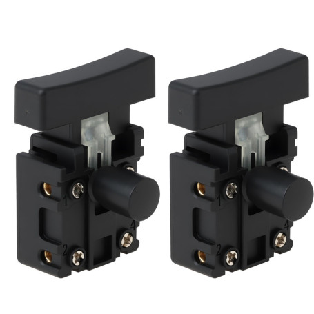 Interrupteurs de Déclenchement OTOTEC pour Tronçonneuses Électriques - Lot de 2