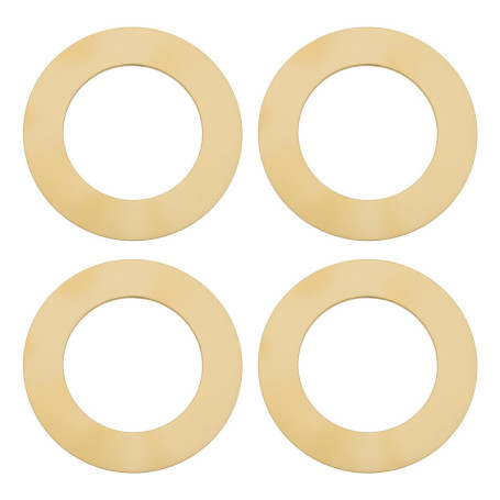 Rondelles en Laiton LT Easiyl pour Douilles de Lampe BC - 44 mm