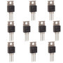 HeyNana Régulateur de Tension L7805CV - Lot de 10 Pièces 5V 1,5A TO-220