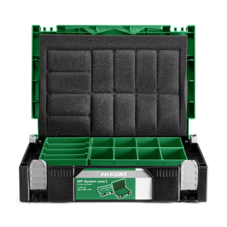 Boîte à Outils Empilable HiKOKI HIT-System I - Vert/Noir