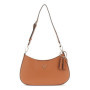 Sac à Épaule GUESS Noelle II en Cuir Synthétique Light Cognac