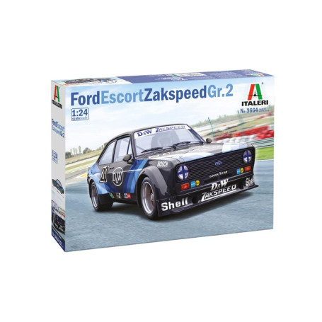 Kit Modèle Ford Escort Zakspeed Gr.2 Échelle 1:24 à Monter