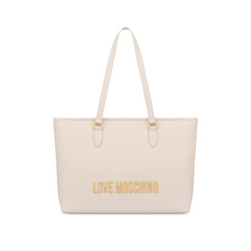Sac à main Love Moschino en PU Ivoire pour Femmes