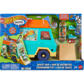 Coffret Van Skate Hot Wheels avec Fingerboard et Rampes