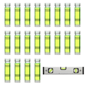 Lot de 50 mini niveaux à bulle horizontaux - Précision et fiabilité pour le bricolage