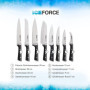 Tefal Ice Force Set de 3 Couteaux et Ciseaux de Cuisine en Acier Inoxydable